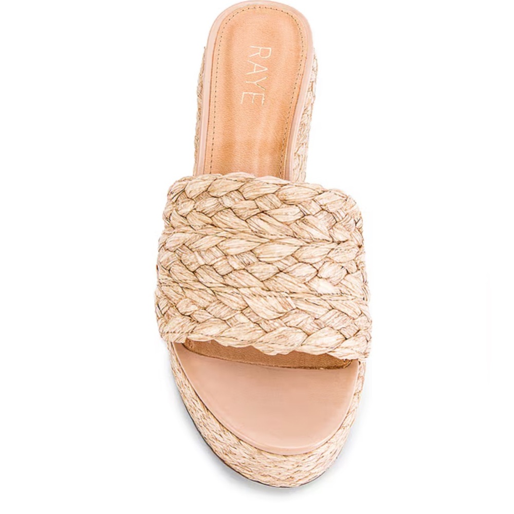RAYE / REVOLVE - Gable Wedge in Natural - Picture 3 of 5